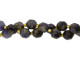 Dakota Stones Iolite Faceted 10mm Energy Prism Bead Strand