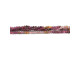 Dakota Stones Ruby Banded 2mm Round Bead Strand