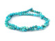 Dakota Stones Hubei Turquoise 5mm Round Faceted AA Grade 15-16" Bead Strand