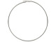 White Plated Earring Hoop Component, Manipulating, 1" (72 pcs)