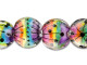 Rainbow Balloon Lentil Bead Strand (7pcs)