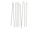 Beadalon Hard Needles for Wildfire Thread, 1.125 Inches Long, 10 Needles