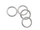 Sterling Silver Closed Jump Rings 6mm 20 Gauge (10 Pieces) Sterling Silver Closed Jump Rings 6mm 20 Gauge (10 Pieces)