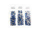 Flat Back Rhinestones ss20 (4.7mm) - Sapphire (144pcs)