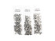 Flat Back Rhinestones ss20 (4.7mm) - Metallic Silver (144pcs)