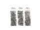 Flat Back Rhinestones ss16 (4mm) - Metallic Silver (288pcs)