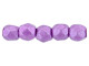 Fire-Polish 2mm : ColorTrends: Saturated Metallic Spring Crocus (50pcs)