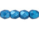Fire-Polish 2mm : ColorTrends: Saturated Metallic Nebulas Blue (50pcs)