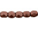 Fire-Polish 2mm : ColorTrends: Saturated Metallic Grenadine (50pcs)