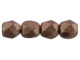 Fire-Polish 2mm : ColorTrends: Sueded Gold Ash Rose (50pcs)