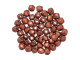 Fire-Polish 2mm : ColorTrends: Saturated Metallic Valiant Poppy (50pcs)