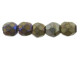 Fire-Polish 2mm : Matte - Iris - Brown (50pcs)