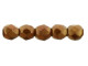 Fire-Polish 2mm : Patina - Copper Bronze (50pcs)