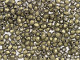 Fire-Polish 2mm : Metallic Suede - Gold (50pcs)