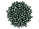 Fire-Polish 2mm : Metallic Suede - Lt Green (50pcs)