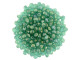 Fire-Polish 2mm : Luster Iris - Atlantis Green (50pcs)