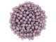 Fire-Polish 2mm : Luster - Opaque Lilac (50pcs)