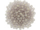Fire-Polish 2mm : Sueded Gold Med Amethyst (50pcs)
