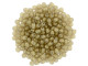 Fire-Polish 2mm : Sueded Gold Smoky Topaz (50pcs)
