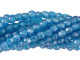 Fire-Polish 2mm : Flash Pearl - Capri Blue (50pcs)