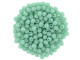 Fire-Polish 2mm : Flash Pearl - Turquoise (50pcs)
