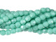 Fire-Polish 2mm : Flash Pearl - Turquoise (50pcs)