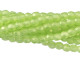 Fire-Polish 2mm : Sueded Gold Olivine (50pcs)
