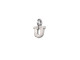 B & B Benbassat Sterling Silver Alphabet Letter Charm, U (Each)