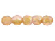 Fire-Polish 2mm : Milky Pink - Celsian (50pcs)
