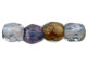 Get ready to ignite your creativity with the Czech Glass 3mm Luster Mix Fire-Polish Bead Strand by Starman. This exquisite collection of sparkling clear, blue, brown, and purple beads will set your jewelry designs ablaze. Crafted from high-quality Czech glass, these 3mm round beads are faceted for maximum brilliance. Whether you're making a statement bracelet, a dazzling necklace, or a pair of chandelier earrings, these versatile beads will add a touch of sparkling color to your creations. Unleash the fire within and let your imagination soar with this stunning bead strand.