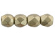 Fire-Polish 3mm : ColorTrends: Sueded Gold Cloud Dream (50pcs)