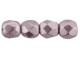 Fire-Polish 3mm : ColorTrends: Sueded Gold Blackened Pearl (50pcs)