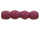 Add a burst of brilliant color to your jewelry designs with the Czech Glass 3mm Saturated Fuchsia Fire-Polish Bead Strand by Starman. These sparkling round beads are crafted from faceted Czech glass, radiating with vibrant hues that will bring your creations to life. At a tiny 3mm size, these versatile beads can be woven into multi-stranded bracelets, dangle from elegant chandelier earrings, or incorporated into any other handmade or DIY project your creative spirit desires. Let your imagination run wild and create stunning pieces that exude shining style and irresistible charm. Choose these fire-polished beads, and watch as your jewelry designs come alive with their captivating brilliance.