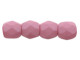 Fire-Polish 3mm : Saturated Pink (50pcs)
