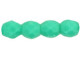 Fire-Polish 3mm : Green Turquoise (50pcs)