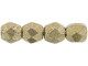 Fire-Polish 3mm : ColorTrends: Saturated Metallic Hazelnut (50pcs)