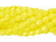 Fire-Polish 3mm : Matte - Luster Iris - Custard (50pcs)