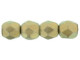 Fire-Polish 3mm : Halo Ethereal - Linen (50pcs)