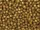 Fire-Polish 3mm : Luster - Opaque Gold/Smoky Topaz (50pcs)
