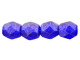 Fire-Polish 3mm : Sueded Gold Cobalt (50pcs)
