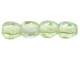 Fire-Polish 3mm : Luster Iris - Peridot (50pcs)