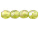 Fire-Polish 3mm : Luster Iris - Olivine (50pcs)