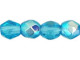Fire-Polish 3mm : Aquamarine AB (50pcs)