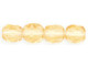 Fire-Polish 4mm : Lt Topaz (50pcs)