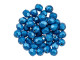 Fire-Polish 4mm : ColorTrends: Saturated Metallic Galaxy Blue (50pcs)