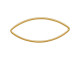 12kt Gold-Filled Jewelry Link, Marquise, 12x29mm (each)