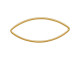 12kt Gold-Filled Jewelry Link, Marquise, 12x29mm (Each)