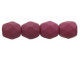 Fire-Polish 4mm : Saturated Fuchsia (50pcs)