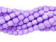 Fire-Polish 4mm : Saturated Purple (50pcs)