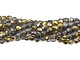 Fire-Polish 4mm : Gold 1/2 (50pcs)